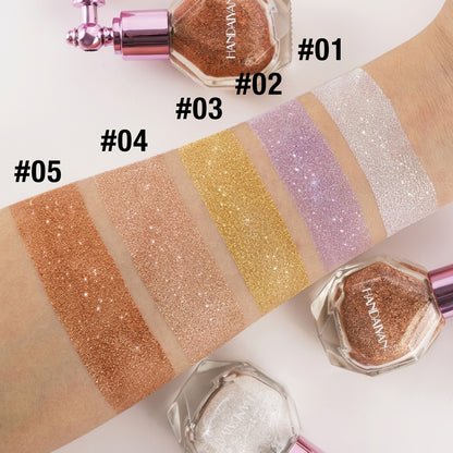 Solvara Glitter Highlighter Spray & 1-Box Pearlescent Cosmetic
