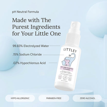 Littley 16oz infant & toddler toy and surface cleaner