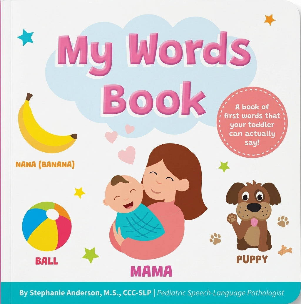 Early Speech Starter Bundle - 3 Interactive Books Series for Toddlers
